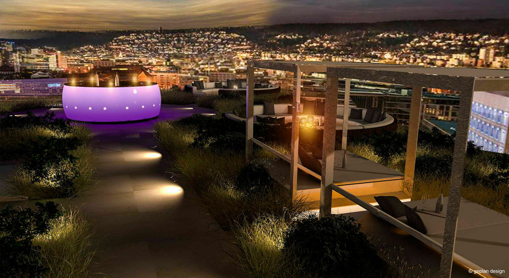 Cloud No7 Apartments Stuttgart Ngoại thất bức ảnh