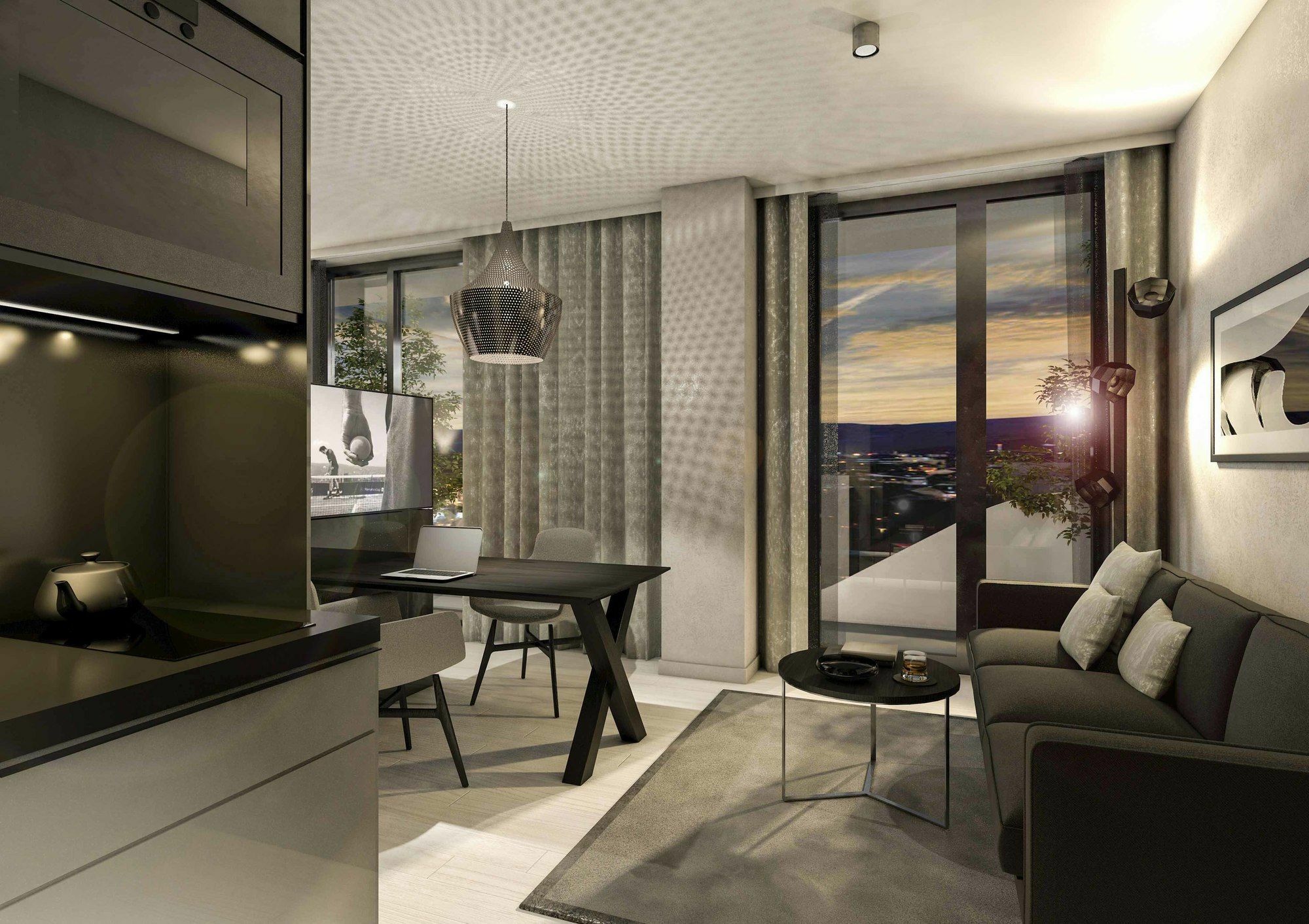 Cloud No7 Apartments Stuttgart Ngoại thất bức ảnh