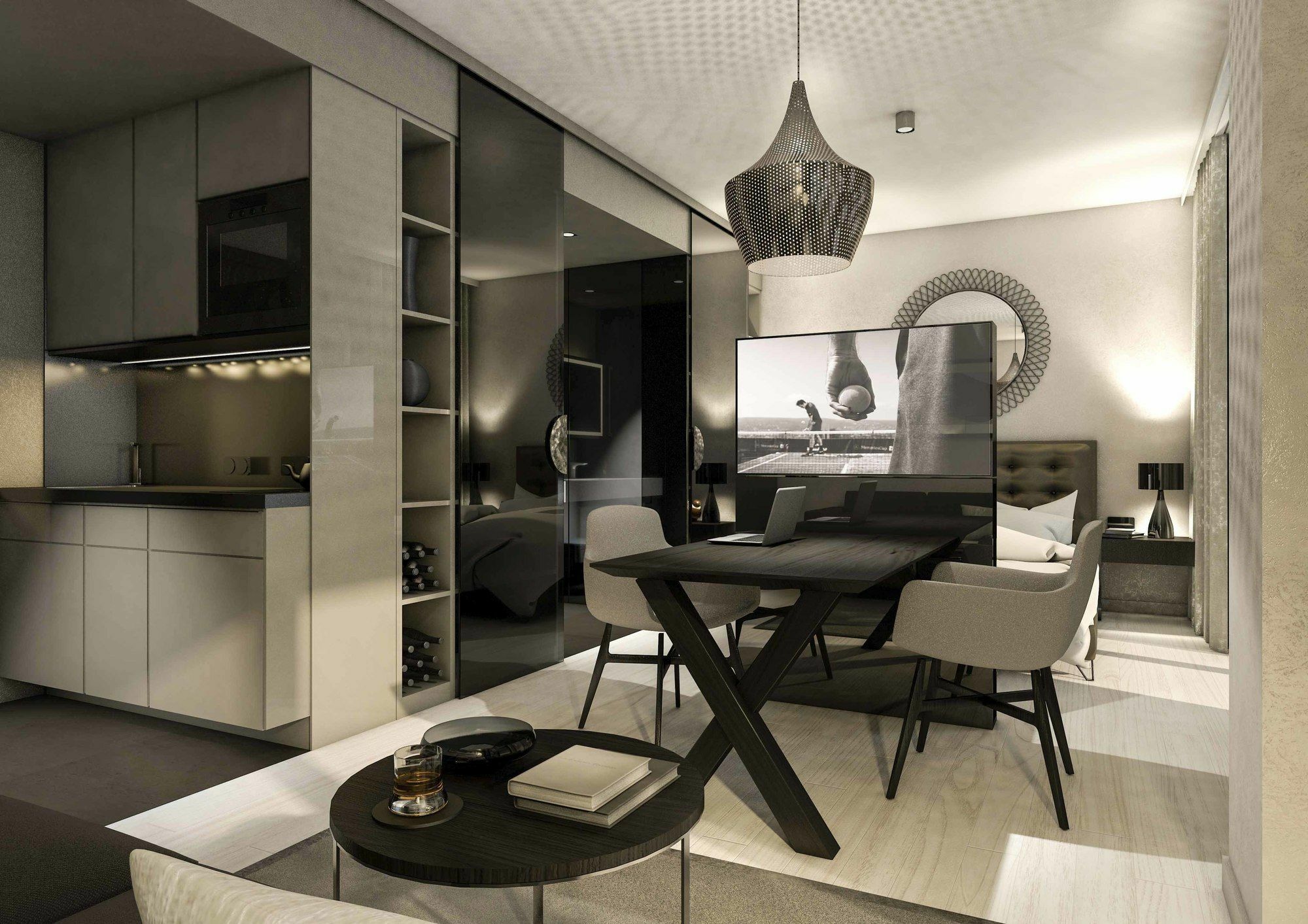 Cloud No7 Apartments Stuttgart Ngoại thất bức ảnh
